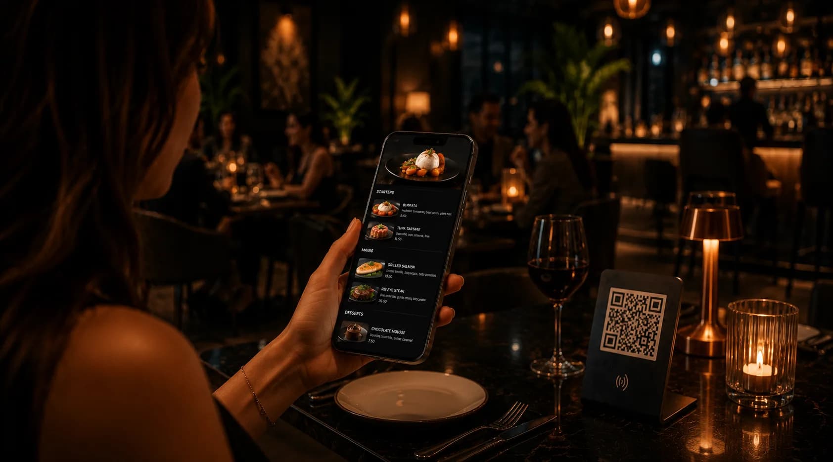 Muscidj Connect Digital menu